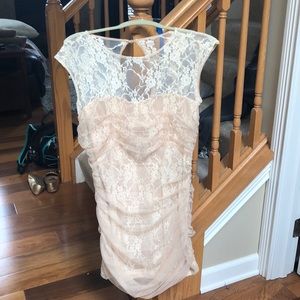 Lace Nude Dress